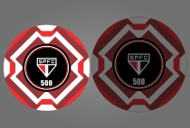 TAMANHO DA FICHA: 39mm (Padrão)
